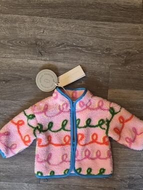 STELLA MCCARTNEY Baby Jacket with Colorful Loop Pattern